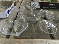 Candlewick Glass Lot