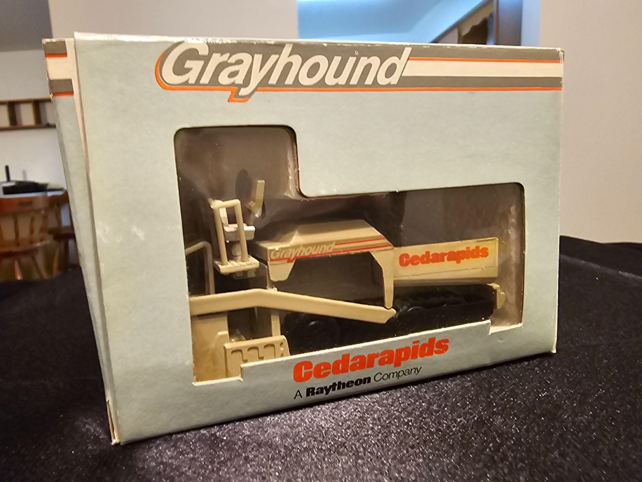 Grayhound Cedarapid Toy Paving Machine