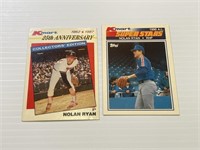 Lot of 2 Nolan Ryan Kmart Collector Cards