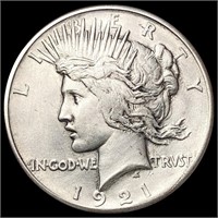 1921 Silver Peace Dollar LIGHTLY CIRCULATED