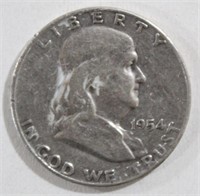 1954-D Franklin Half Dollar