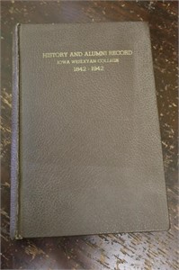 1842-1942 Iowa Wesleyan History & Alumni Record