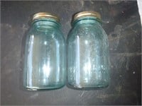 Blue Canning Jars