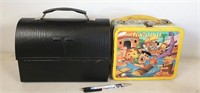 VINTAGE metal lunch boxes, Thermos brand and