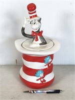 Dr Seuss's Cat in the Hat ceramic cookie jar
