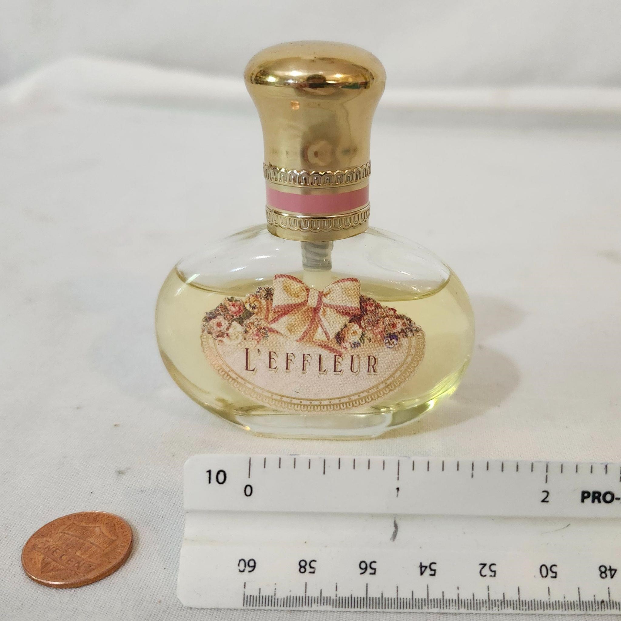 Vintage L'effleur coty cologne spray 1.25 oz 90%