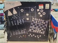 Towle - Glass Chess Game Set