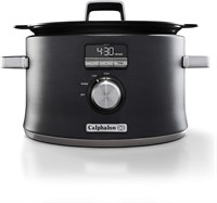 Calphalon Slow Cooker  5.3 Qt  Stainless