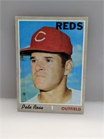 1970 Topps 580 Pete Rose All Time Hits Leader Reds