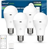 15W A19 Rechargeable Light Bulbs