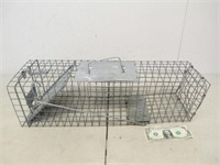 Small Metal Live Animal Trap - Bent - Should be