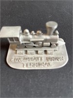 Miniature Pewter Cincinnati Union Terminal