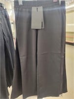 Girl's Pants- Black, 6 pairs - elastic top, New