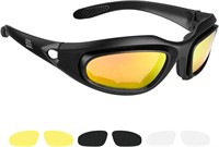 KEMIMOTO Polarized Motorcycle Glasses