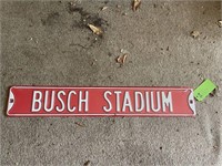 Busch Stadium Sign