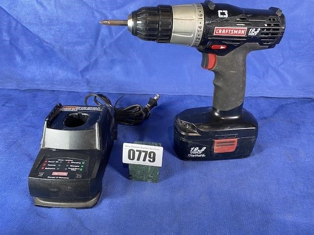 Craftsman 19.2 Volt Drill w/Battery & Charger