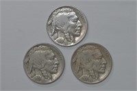 3 - 1931-s Buffalo Nickels