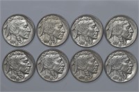 8 - 1937 Buffalo Nickels