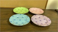 Polka dot plates
