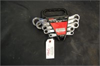 Craftsman 5 Pc Flat Ratche Wrench Set - New