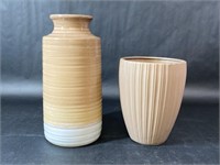 Two Designer Vases