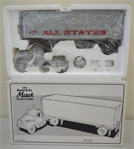 1st Gear Mack B-61 All States Freight NIB 1/34