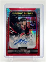 Parker Kelly /60 Rookie Autographed Hockey Card
