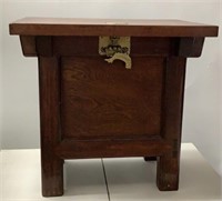 Locking Korean Duiju Rice Chest