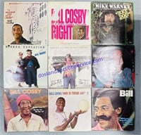 Lot of 9 Comedy Records