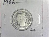 1906 Barber Dime