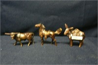 SMALL COLLECTIBLE METAL FIGURES