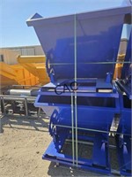 NEW Lot of 2 Dumpster Hoppers (Blue)