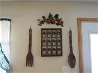 Items Hanging on Dining Room + Kitchen Walls