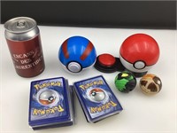 Lot de cartes Pokémon et jeux