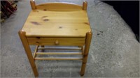 HANDY SMALL TABLE with Drawer & Shelf