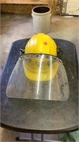 Safety helmet with face shield