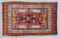 Antique Wool Turkish Rug