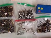 BRASS AND OTHER CASES LOT FOR RELOADING