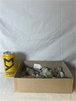 Box full of fancy rocks