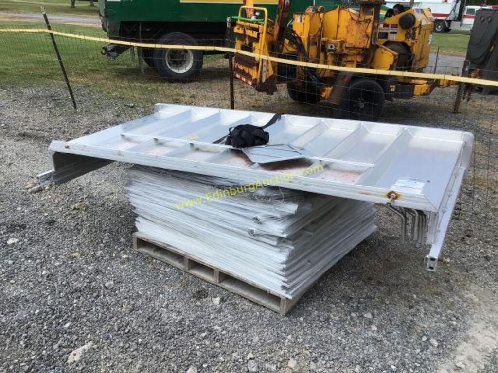 Flatbed trailer side cover wagon kit