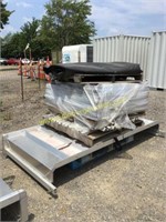 Flatbed trailer side cover wagon kit