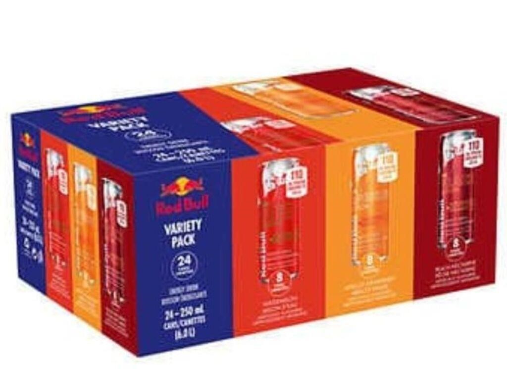 24-Pk Red Bull Variety Pack, 250ml