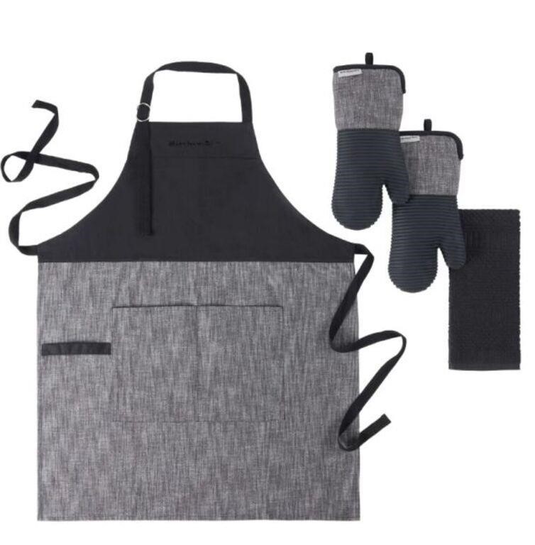 4-Pc Kitchenaid BBQ Set