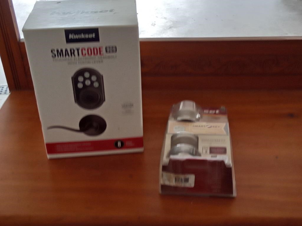 new Kwikset Smart Code door knob set +