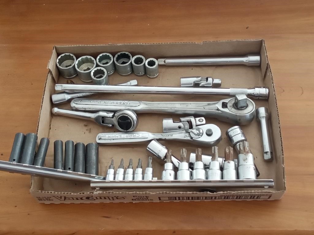 2 Craftsman ratchets + others & more