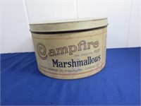 Vintage Campfire Marshmallow Tin