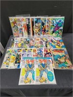 Thirty comic books  box lot