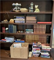 Contents on bookcase