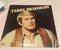 Vintage Terry Bradshaw Vinyl Record Album