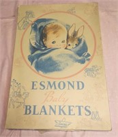 Vintage NOS Baby Blanket Original Box